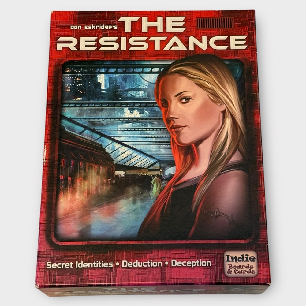 Resistance Board Game Complete -Secret Identities - Deduction - Deception